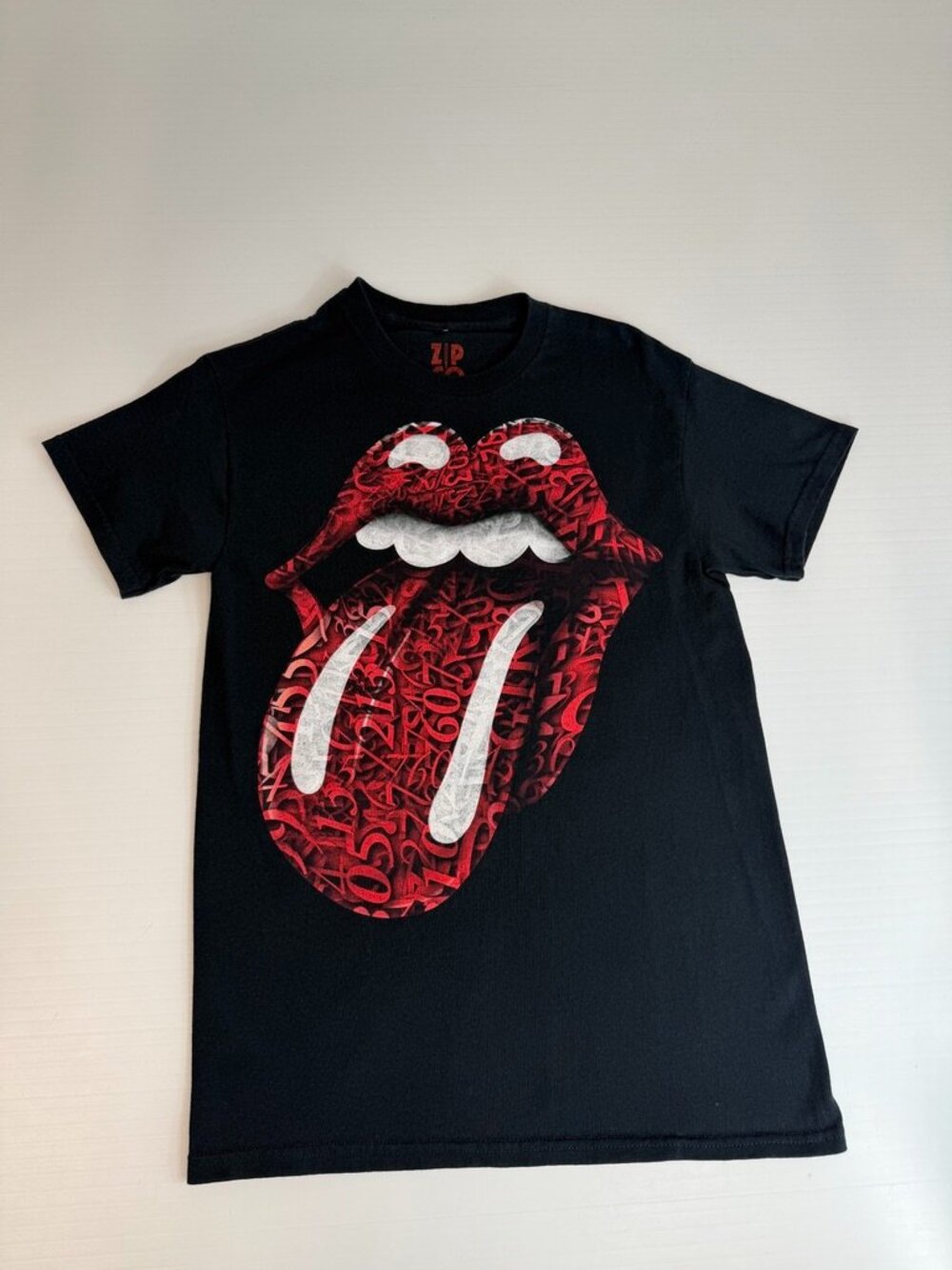 The Rolling Stones Shirt Men Small Zipcode Concert City Collect Work Party Ex